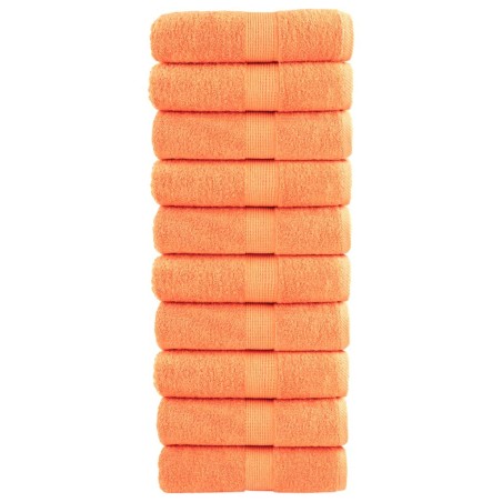 Serviettes d'invité de qualité supérieure SOLUND 10 pcs orange 
