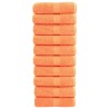 Serviettes d'invité de qualité supérieure SOLUND 10 pcs orange 