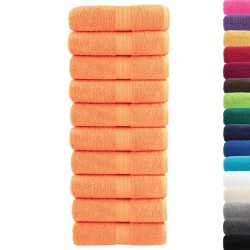 Serviettes d'invité de qualité supérieure SOLUND 10 pcs orange 