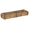 Plateaux4 pcs 60,5x15x9 cm en bois massif recyclé 