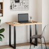 Dessus de bureau non traité 80x70x2 cm bois d'acacia massif 
