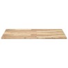 Dessus de bureau non traité 80x70x2 cm bois d'acacia massif 