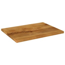 Dessus de table 70x60x3,8 cm rectangulaire bois massif manguier 