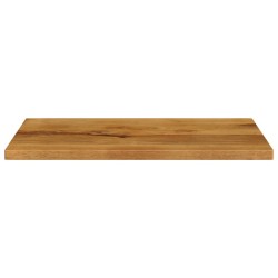 Dessus de table 70x60x3,8 cm rectangulaire bois massif manguier 