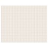 Couverture lestée Crème clair 235x290 cm 15 kg Tissu 
