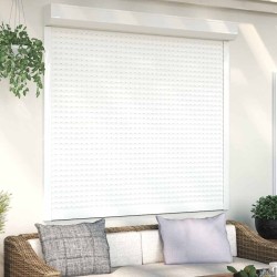 Volet roulant aluminium 160x150 cm blanc 