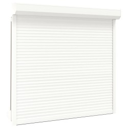 Volet roulant aluminium 160x150 cm blanc 