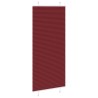 Store plissé rouge bordeaux 85x200 cm largeur du tissu 84,4 cm 