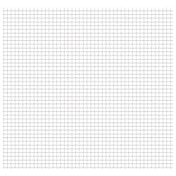 Clôture de jardin sertie Acier inoxydable 50x50 cm 11x11x2 mm 