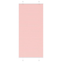 Store plissé rose 85x200 cm largeur du tissu 84,4 cm polyester 