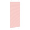 Store plissé rose 85x200 cm largeur du tissu 84,4 cm polyester 