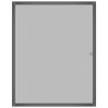 Moustiquaire pour fenêtres Anthracite 80x100 cm 