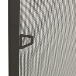 Moustiquaire pour fenêtres Anthracite 80x100 cm 