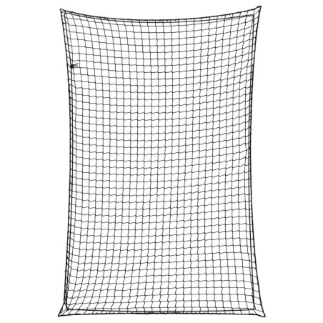 Filet pour remorque avec corde élastique noir 3x2 m PP 