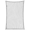 Filet pour remorque avec corde élastique noir 3x2 m PP 