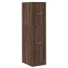Armoire apothicaire chêne marron 30x41x118 cm bois d'ingénierie 
