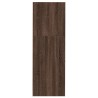 Armoire apothicaire chêne marron 30x41x118 cm bois d'ingénierie 