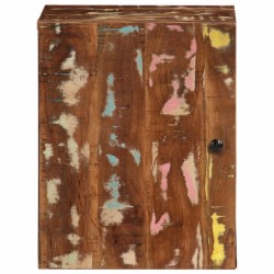 Armoire de salle de bain murale 38x33x48cm bois de récupération 