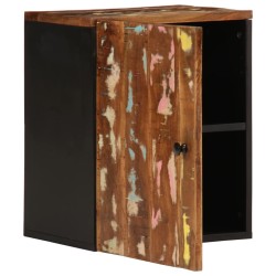 Armoire de salle de bain murale 38x33x48cm bois de récupération 