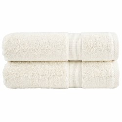 Essuie-mains de qualité supérieure SOLUND 2 pcs crème 600 g/m² 