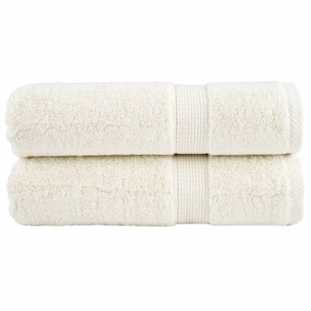 Essuie-mains de qualité supérieure SOLUND 2 pcs crème 600 g/m² 
