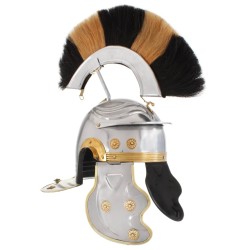 Casque de soldat romain antique pour GN Argenté Acier 
