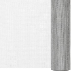 Écran en treillis Acier inoxydable 60x2000 cm Argenté 