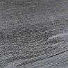 Dalles de plancher PVC 4,46 m² 3 mm autoadhésif gris brillant 