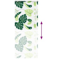 Store enrouleur de douche avec cassette largeur du tissu 96 cm 