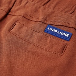 Short pour enfants avec cordon de serrage marron 140 