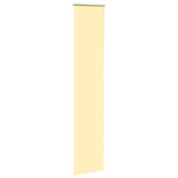 Store enrouleur occultant jaune largeur du tissu 45,7 cm 