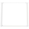 Pieds de table à manger en U 2 pièces Blanc 100 x (72-73) cm Acier 