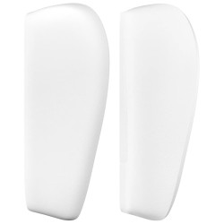 Tête de lit avec oreilles Blanc 163x23x78/88 cm Similicuir 
