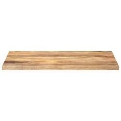 Dessus de table 100x70x3,8cm rectangulaire bois massif manguier 