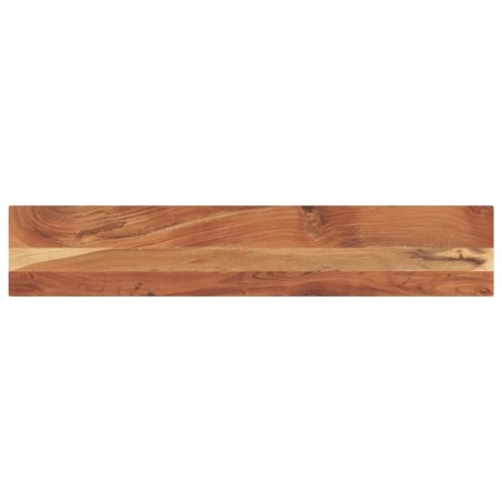 Dessus de table 180x20x3,8cm rectangulaire bois massif d'acacia 