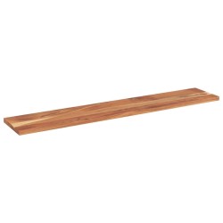 Dessus de table 180x20x3,8cm rectangulaire bois massif d'acacia 