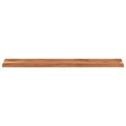 Dessus de table 180x20x3,8cm rectangulaire bois massif d'acacia 