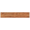 Dessus de table 180x20x3,8cm rectangulaire bois massif d'acacia 