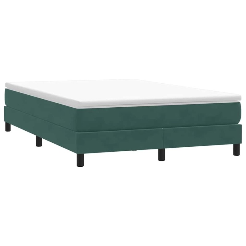 Sommier à lattes de lit sans matelas vert foncé 140x210 cm Sommier à lattes de lit sans matelas vert foncé 140x210 cm