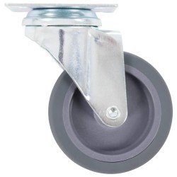 16 pcs Roulettes pivotantes 75 mm 