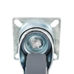 16 pcs Roulettes pivotantes 75 mm 