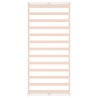 Cadre de lit sans matelas blanc 100x200 cm bois massif 