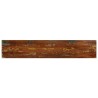 Dessus de table 160x40x2,5cm rectangulaire bois massif récupéré 