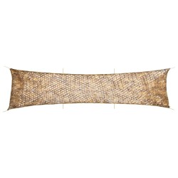 Filet de camouflage avec sac de rangement 613x138 cm sable 