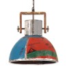 Lampe suspendue industrielle 25 W Multicolore Ronde 40 cm E27 