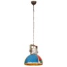 Lampe suspendue industrielle 25 W Multicolore Ronde 40 cm E27 