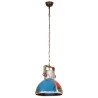 Lampe suspendue industrielle 25 W Multicolore Ronde 40 cm E27 