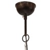 Lampe suspendue industrielle 25 W Multicolore Ronde 40 cm E27 