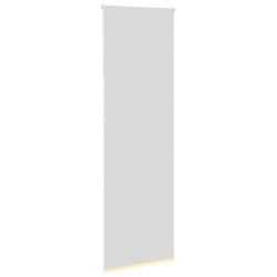 Store enrouleur occultant jaune largeur du tissu 65,7 cm 