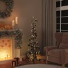 Sapin de Noël à LED avec boules 100 LED blanc chaud 150 cm 